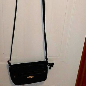 Black crossbody multi sac